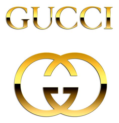 gucci logo in oro